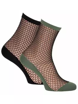 Носки Tamaris, цвет black und gruen