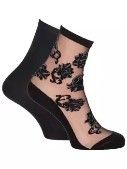Носки Tamaris Sckchen, цвет black und grau