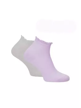 Носки Tamaris Sneaker Sckchen Quarter Dots, цвет lavender und grey