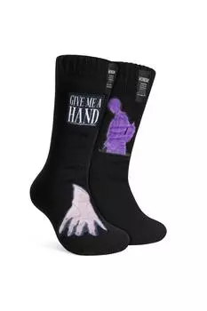 Носки-тапочки Wednesday, черный