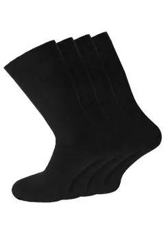 Носки TENNIS PLAIN MID CUT 20 PACK Normani, цвет black