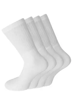 Носки TENNIS PLAIN MID CUT 20 PACK Normani, цвет white