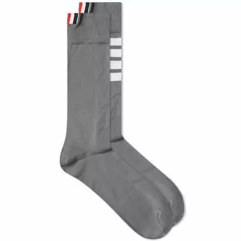 Носки Thom Browne 4 Bar Mid Calf Sock