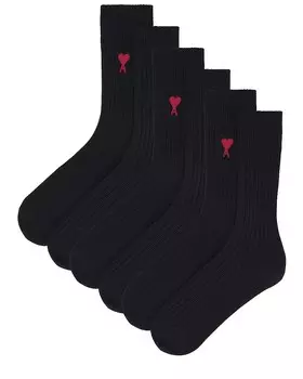 Носки Three Pack ADC Socks Ami, черный