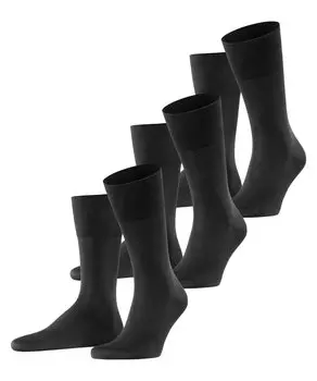 Носки TIAGO 3-PACK BUSINESS & CASUAL FALKE, черный