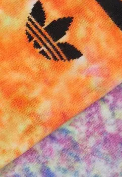 Носки Tie Dye Unisex 2 Pack adidas Originals, разноцветные