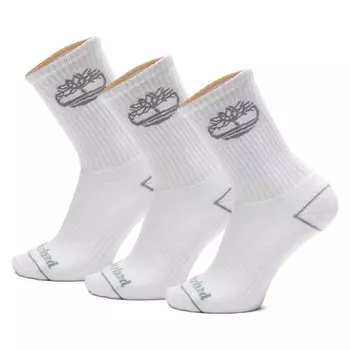 Носки Timberland Everyday Core FC Opt 2 Crew 3 шт, белый