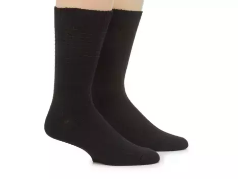 Носки Tiny Waffle Men's Crew Socks - 2 Pack Vince Camuto, черный
