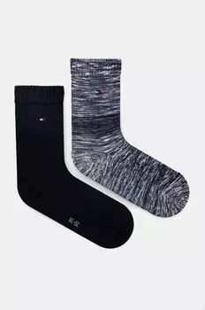 Носки Tommy Hilfiger, 2 пары, темно-синий