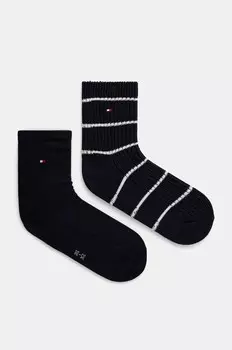 Носки Tommy Hilfiger, 2 пары, темно-синий