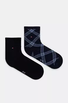 Носки Tommy Hilfiger, 2 пары, темно-синий