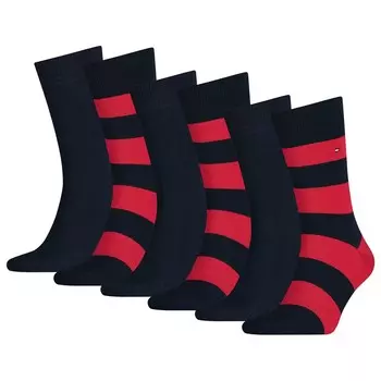 Носки TOMMY HILFIGER, цвет Red/Black