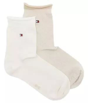 Носки Tommy Hilfiger с логотипом, 2 пары