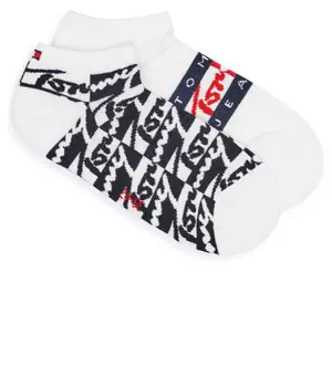 Носки Tommy Jeans с принтом логотипа, 2 пары