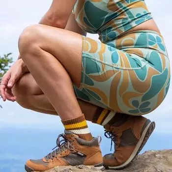 Носки Trail Crew Quarter — 2 шт. Parks Project, цвет White/Gold