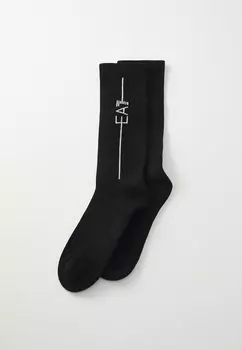 Носки TRAIN SOCKS UNISEX 2 PACK EA7 Emporio Armani, черный
