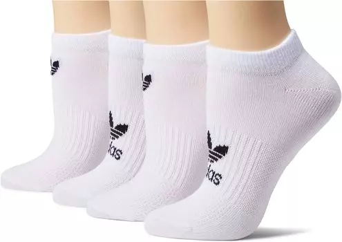 Носки Trefoil Superlite No Show (6 пар) adidas, цвет White/Black