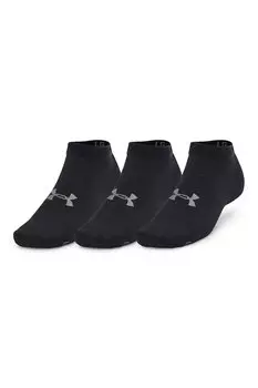 Носки тренировочные с логотипом - 3 пары Under Armour, черный