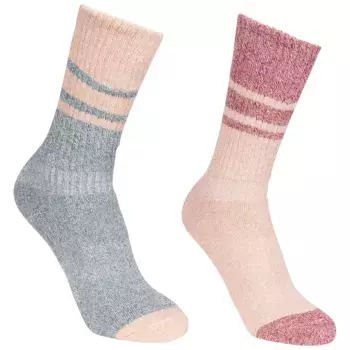 Носки Trespass Hadley, розовый/зеленый