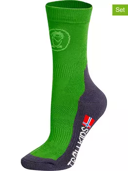 Носки Trollkids, зеленый