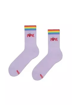 Носки TRUE LOVE Zooksy, фиолетовый