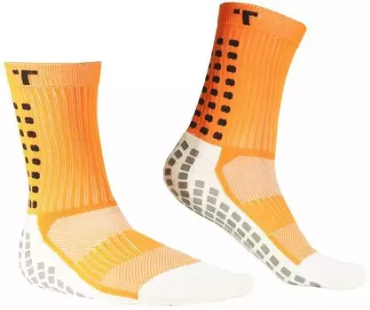 Носки Trusox 3.0 до середины икры с круглым хватом, оранжевый/белый