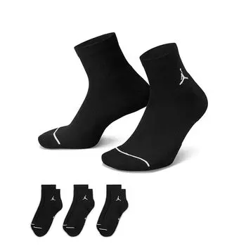 Носки U J EVERYDAY ANKLE SOCKS Jordan, цвет Schwarz/Wei