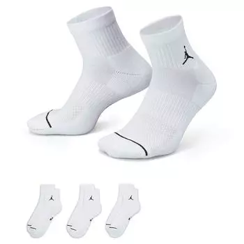 Носки U J EVERYDAY ANKLE SOCKS Jordan, цвет Wei/Schwarz
