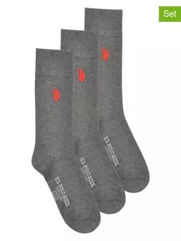Носки U.S. Polo Assn. 3er-Set: Socken, серый