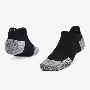 Носки ua Armourdry Run Cushion No Show Tab носки Under Armour, черный