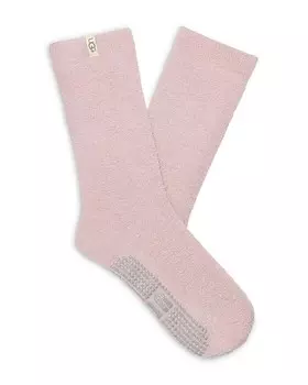 Носки UGG Paityn Cosy Gripper Crew, розовый