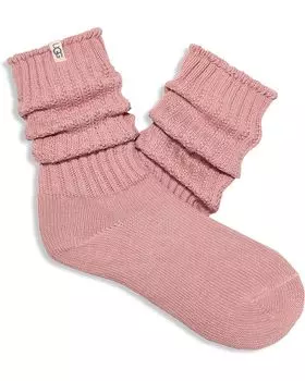 Носки UGG Tyla Slouchy Crew, цвет Clay Pink