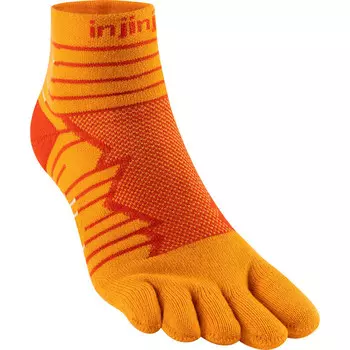 Носки Ultra Run Mini Crew Injinji, цвет Desert Orange