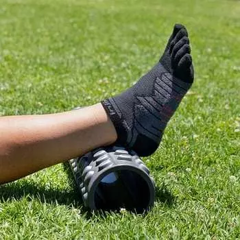 Носки Ultra Run No-Show CoolMax Injinji, цвет Onyx