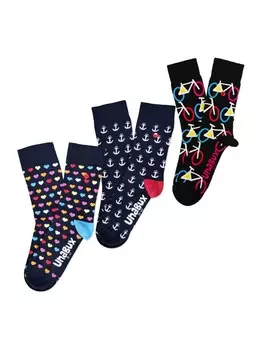 Носки UNABUX, черный