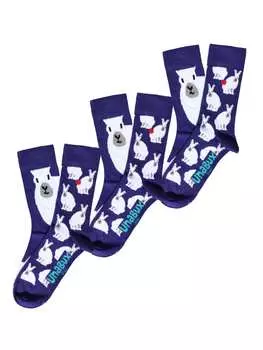 Носки Unabux Freizeitsocken GRUMBLE, цвет THE JUNGLElila