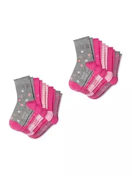 Носки uncover by SCHIESSER Socks, цвет mottled grey/pink/rose