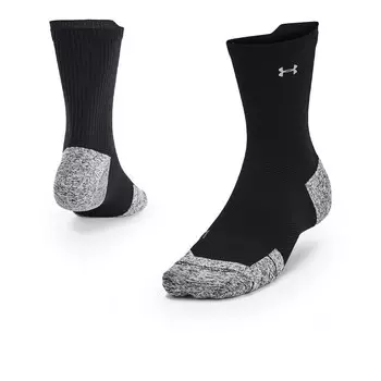 Носки Under Armour ArmourDry Run Cushion Mid-Crew, черный