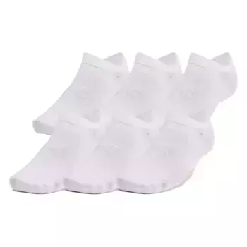 Носки Under Armour Essential short 6 pairs, белый