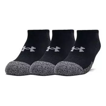 Носки Under Armour HeatGear No Show Socks 3-Pack 'Black', черный