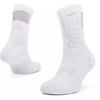 Носки Under Armour High Dry Run Unisexes, белый