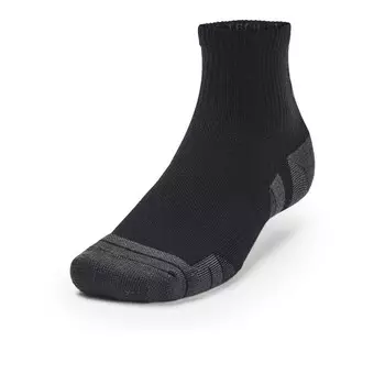 Носки Under Armour Performance Tech Quarter Socks (3 шт), черный
