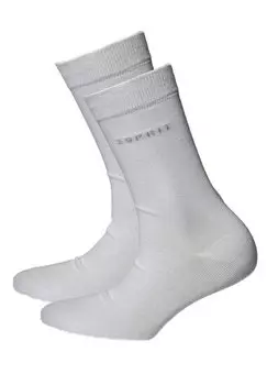 Носки UNI 2-PACK EVERYDAY CASUAL Esprit, белый