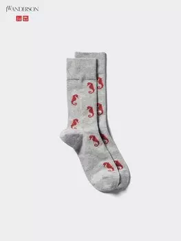 Носки Uniqlo, цвет 03 серый