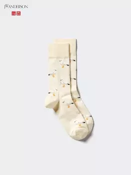 Носки Uniqlo, цвет 30 бежевый