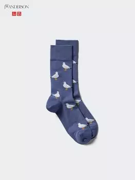 Носки Uniqlo, цвет 67 синий