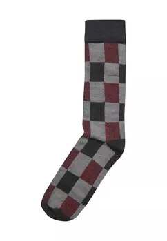 Носки UNISEX 3-PACK Urban Classics, темно-красный
