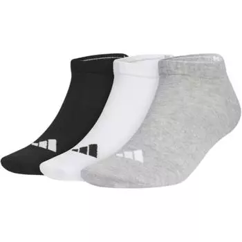 Носки унисекс, 3 пары Adidas, 3 Pack (Black/White/Light Gray)