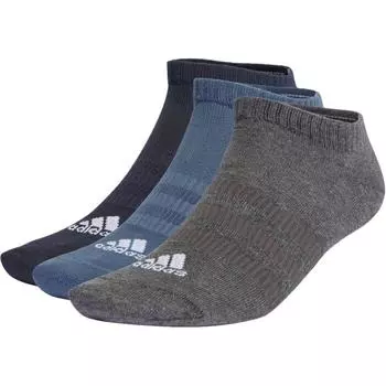 Носки унисекс, 3 пары Adidas, 3 Pack (Legend Ink/Gray Blue/Dark Heather Gray)