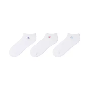 Носки унисекс, 3 пары Champion, White (Small Logo Ankle Socks-3 Pack)